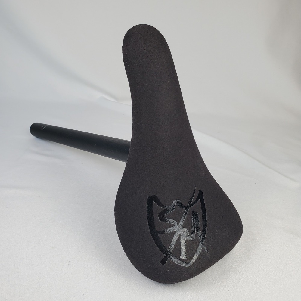 S&M Stealth Pivotal Seat Microfiber Black w/ Seat Post